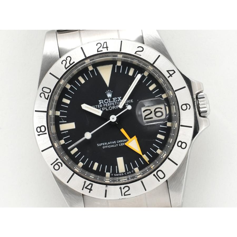 ロレックス エクスプローラーII Ref.1655 ステンレススチール ブラック文字盤 オイスターブレスレット | エクスプローラーII | 02