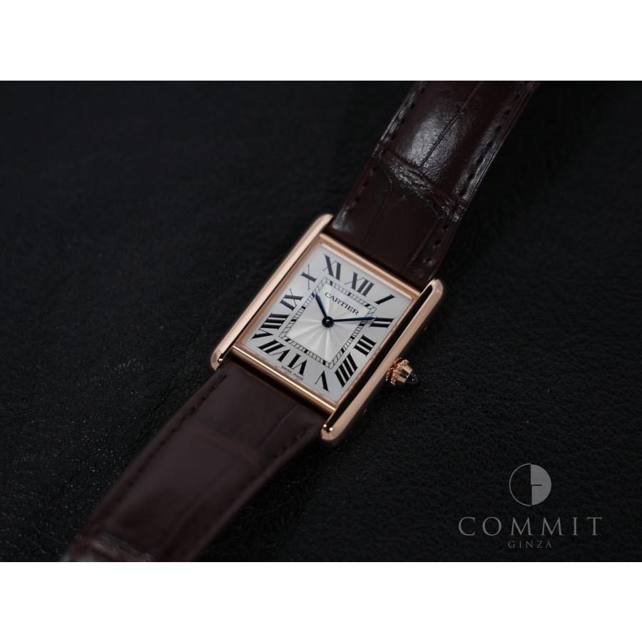 カルティエ タンク ルイ カルティエ Ref.WGTA0011 ピンクゴールド シルバー文字盤 | Cartier | 13