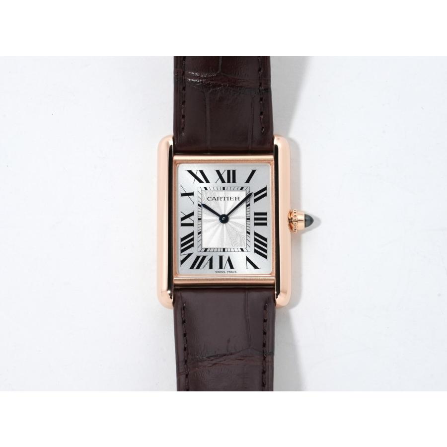 カルティエ タンク ルイ カルティエ Ref.WGTA0011 ピンクゴールド シルバー文字盤 | Cartier | 01