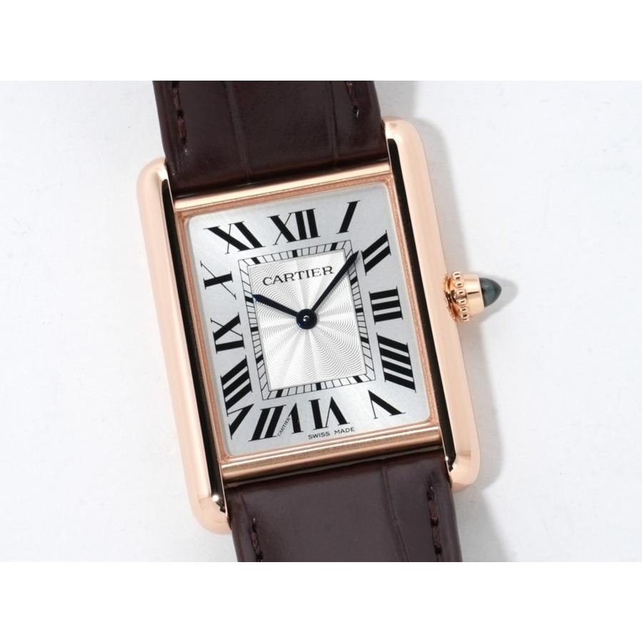 カルティエ タンク ルイ カルティエ Ref.WGTA0011 ピンクゴールド シルバー文字盤 | Cartier | 02