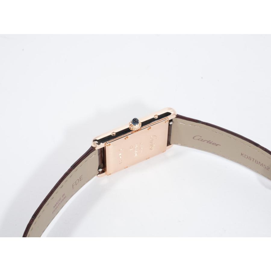 カルティエ タンク ルイ カルティエ Ref.WGTA0011 ピンクゴールド シルバー文字盤 | Cartier | 03