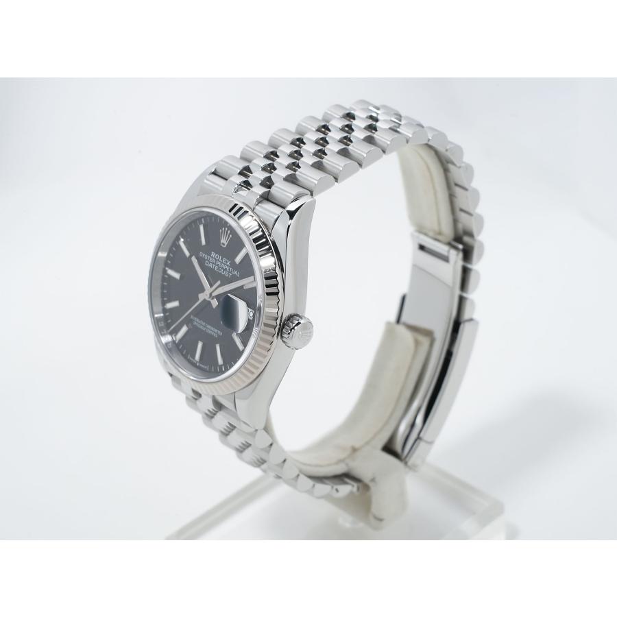ロレックス デイトジャスト36 Ref.126234 ステンレススチール/ホワイトゴールド ブラック文字盤 ジュビリーブレスレット | デイトジャスト | 03