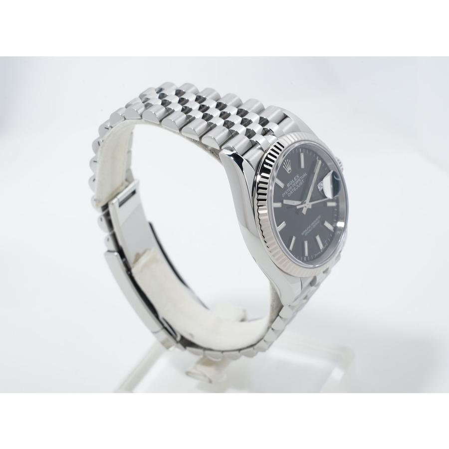 ロレックス デイトジャスト36 Ref.126234 ステンレススチール/ホワイトゴールド ブラック文字盤 ジュビリーブレスレット | デイトジャスト | 04