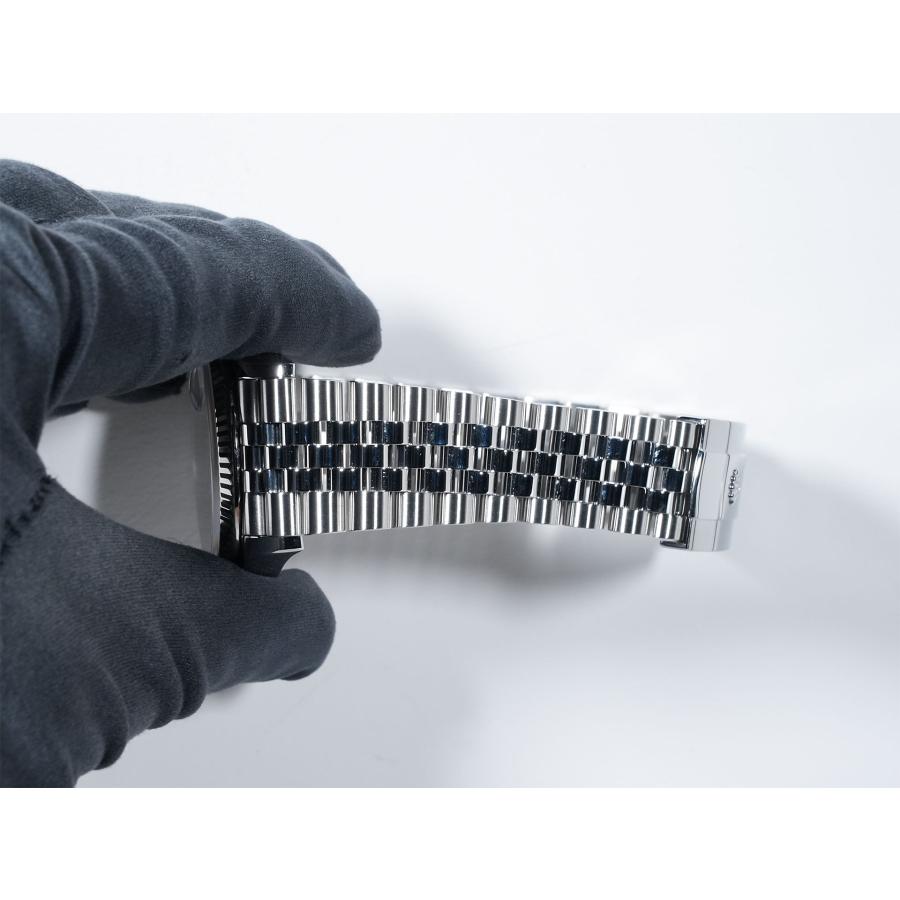 ロレックス デイトジャスト36 Ref.126234 ステンレススチール/ホワイトゴールド ブラック文字盤 ジュビリーブレスレット | デイトジャスト | 08