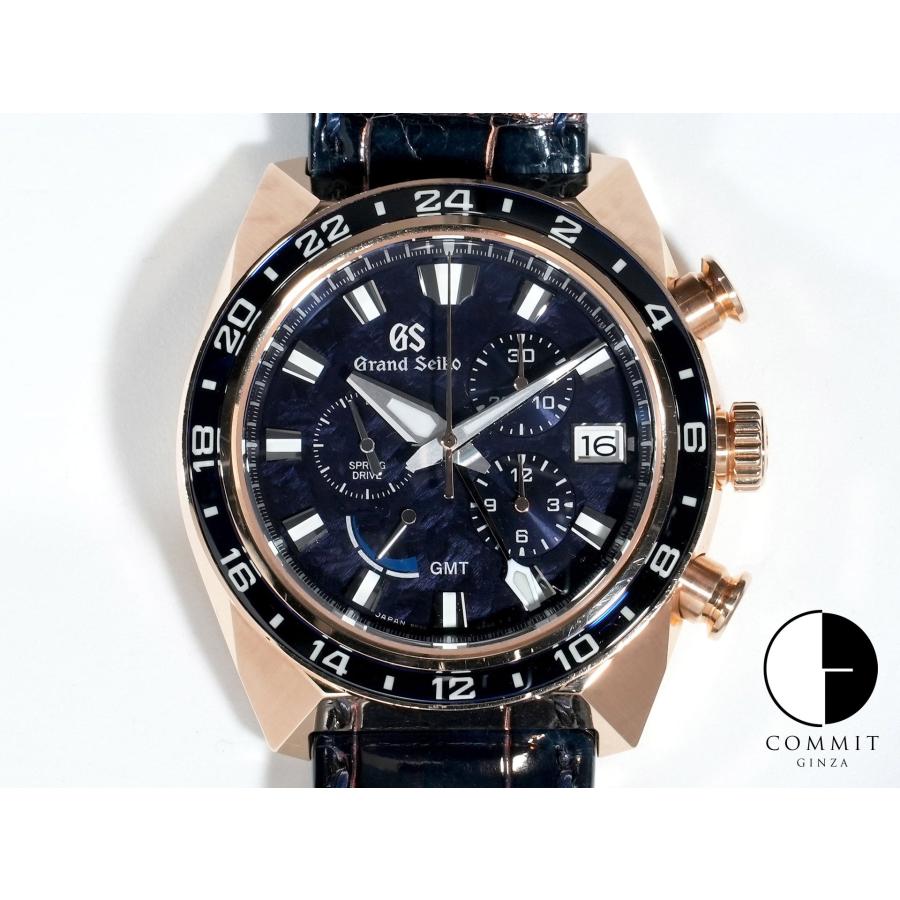 グランドセイコー スポーツコレクション グランドセイコー60周年記念限定モデル Ref.SBGC238 ピンクゴールド ブルー文字盤 | Grand Seiko