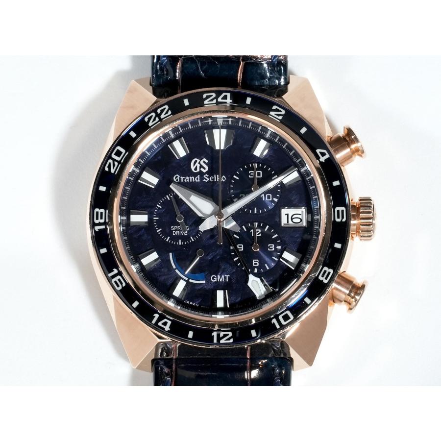 グランドセイコー スポーツコレクション グランドセイコー60周年記念限定モデル Ref.SBGC238 ピンクゴールド ブルー文字盤 | Grand Seiko | 01