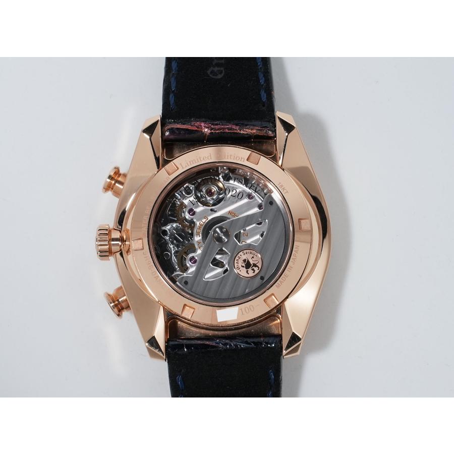 グランドセイコー スポーツコレクション グランドセイコー60周年記念限定モデル Ref.SBGC238 ピンクゴールド ブルー文字盤 | Grand Seiko | 05