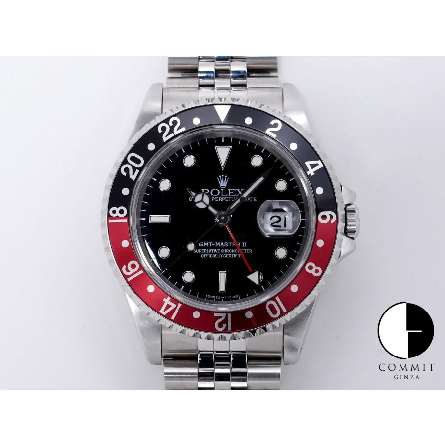 ロレックス GMTマスターII Ref.16710 ステンレススチール ブラック文字盤 ジュビリーブレスレット | GMTマスター
