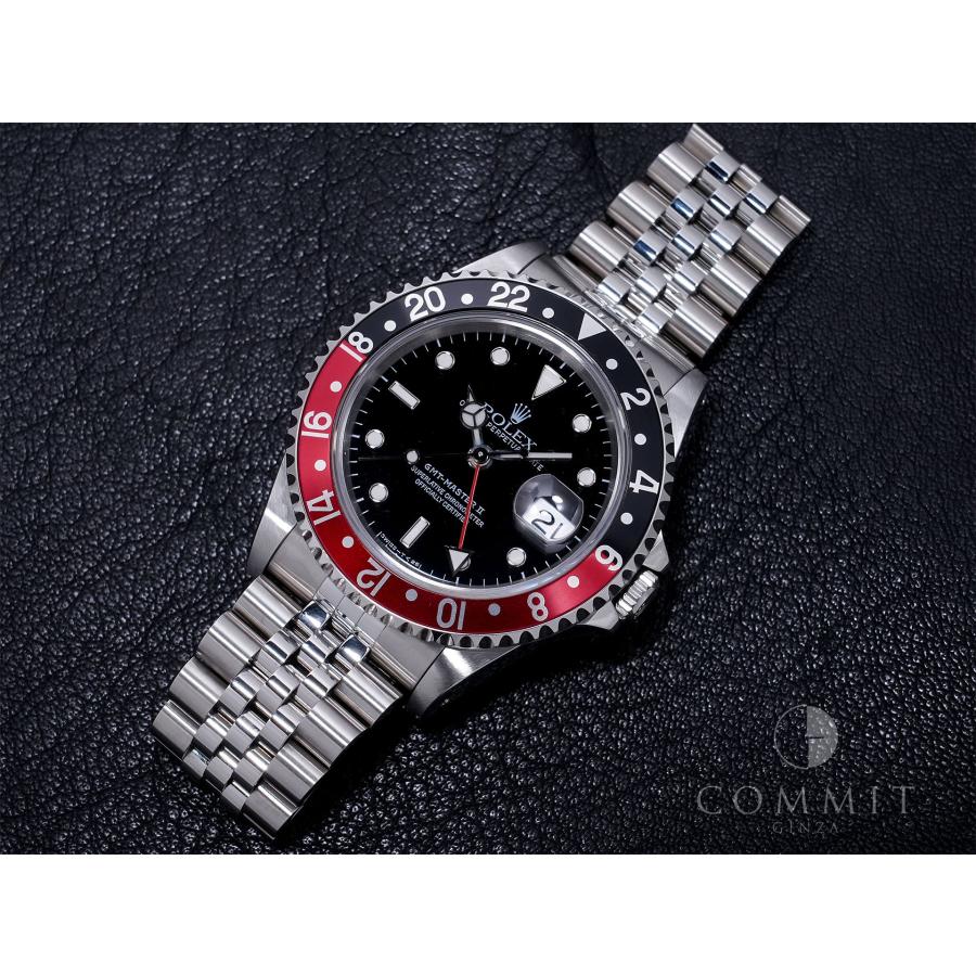 ロレックス GMTマスターII Ref.16710 ステンレススチール ブラック文字盤 ジュビリーブレスレット | GMTマスター | 10