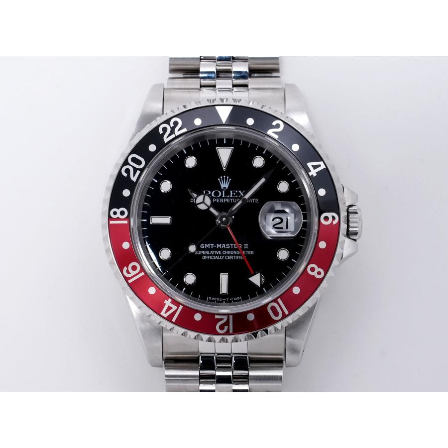 ロレックス GMTマスターII Ref.16710 ステンレススチール ブラック文字盤 ジュビリーブレスレット | GMTマスター | 01