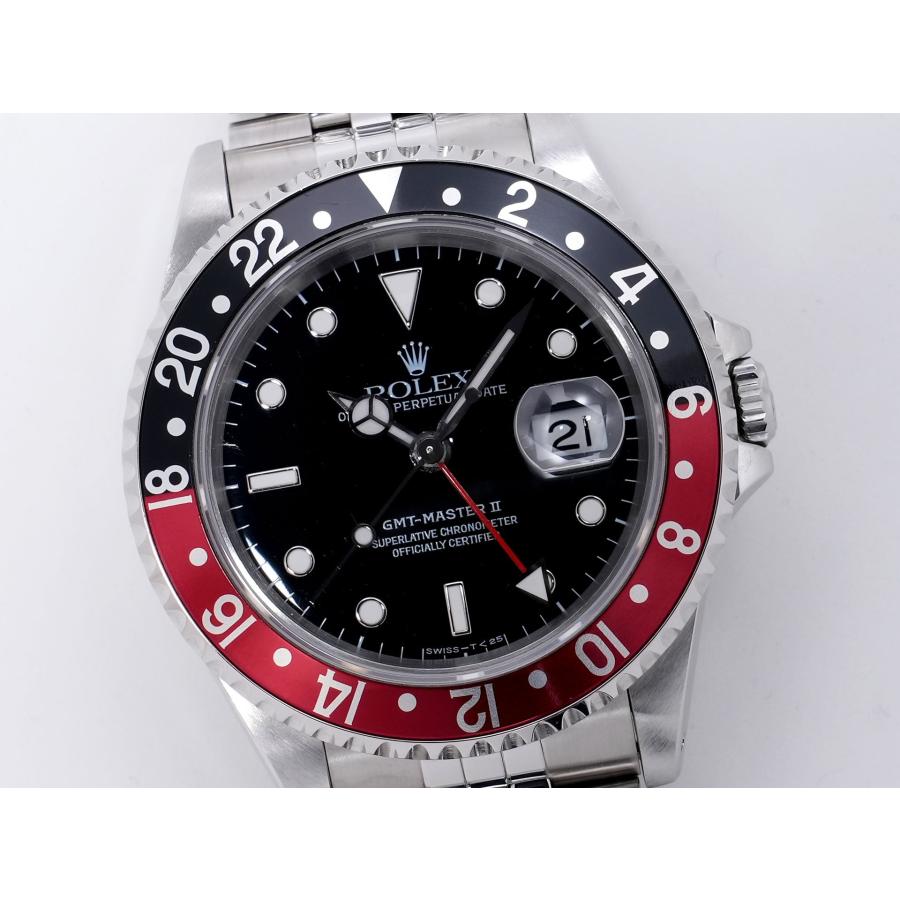 ロレックス GMTマスターII Ref.16710 ステンレススチール ブラック文字盤 ジュビリーブレスレット | GMTマスター | 02