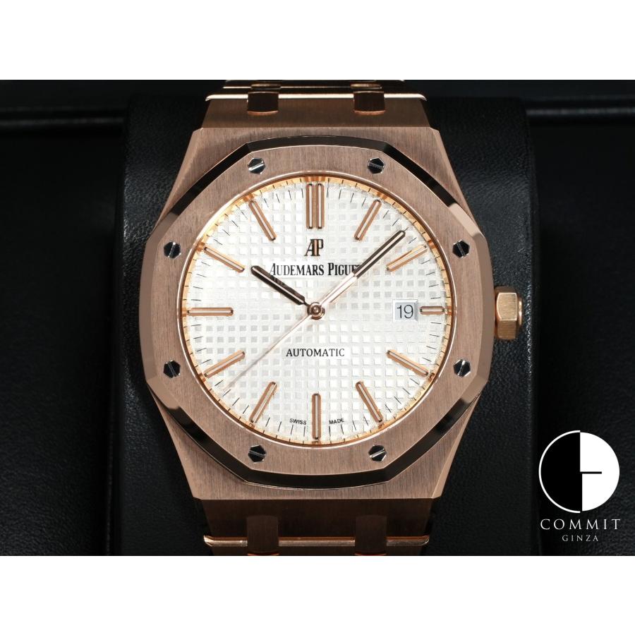 オーデマピゲ ロイヤルオーク Ref.15400OR.OO.1220OR.02 ピンクゴールド シルバー文字盤 | ロイヤルオーク