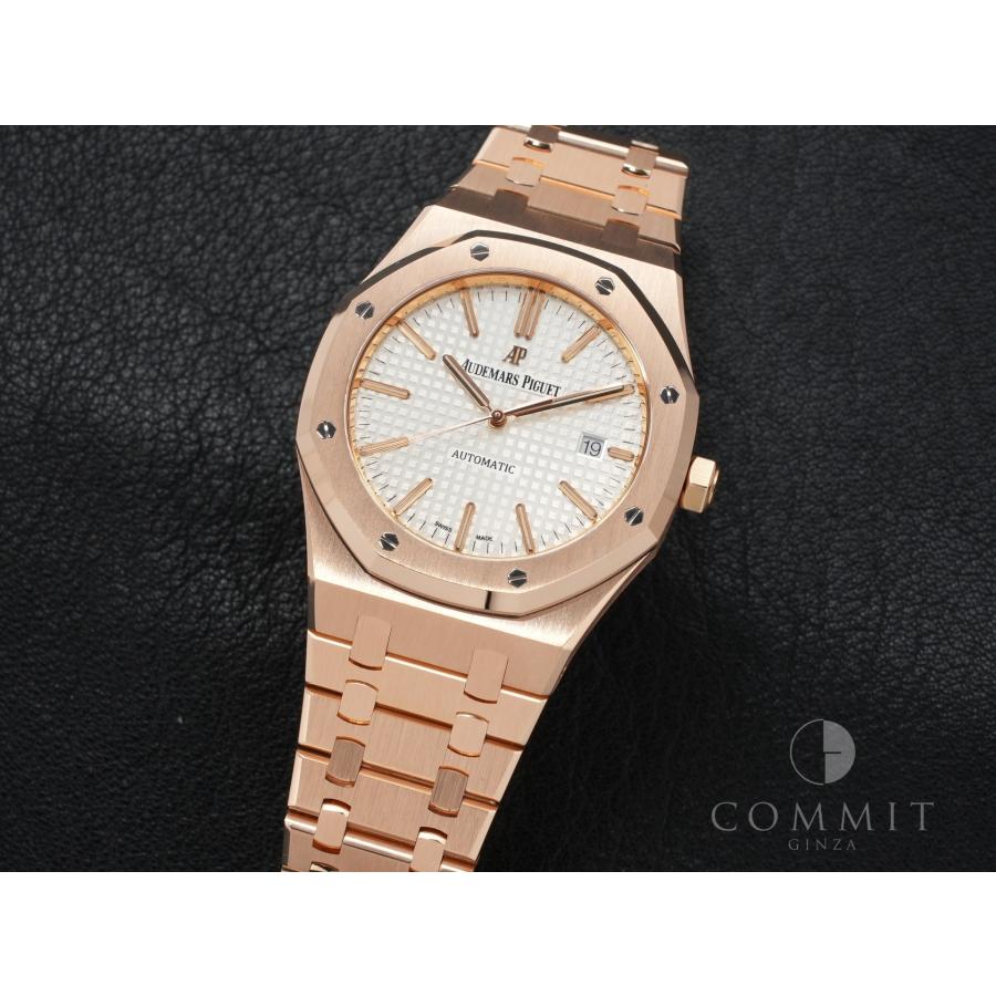 オーデマピゲ ロイヤルオーク Ref.15400OR.OO.1220OR.02 ピンクゴールド シルバー文字盤 | ロイヤルオーク | 10