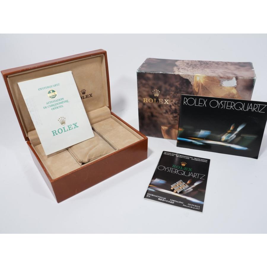 ロレックス デイトジャスト オイスタークォーツ Ref.17013 ステンレススチール/イエローゴールド シャンパン文字盤 オイスターブレスレット | デイトジャスト | 09