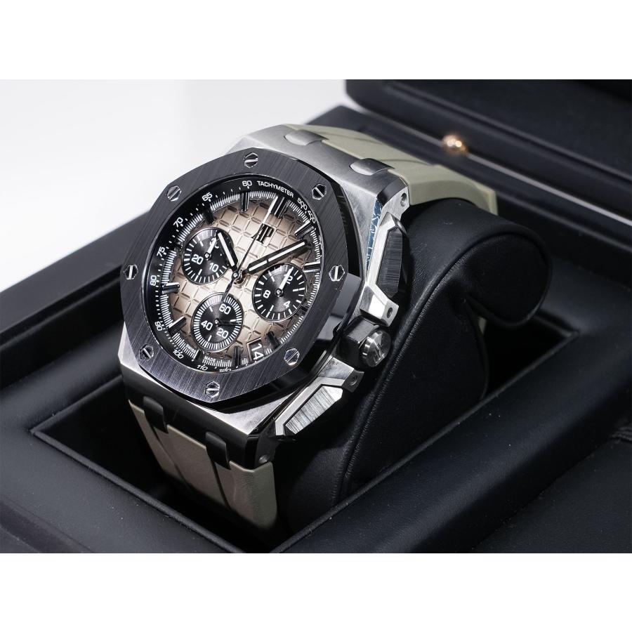 オーデマピゲ ロイヤルオーク オフショア クロノ Ref.26420SO.OO.A600CA.01 SS スモークブラウン文字盤 | AUDEMARS PIGUET | 03