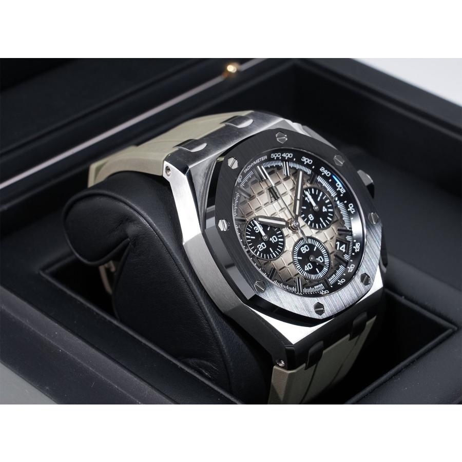 オーデマピゲ ロイヤルオーク オフショア クロノ Ref.26420SO.OO.A600CA.01 SS スモークブラウン文字盤 | AUDEMARS PIGUET | 04