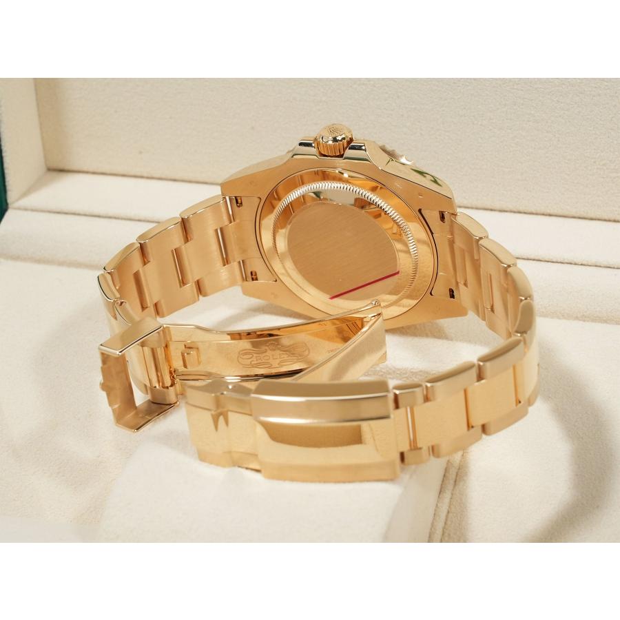 ロレックス GMTマスターII Ref.116718LN イエローゴールド ブラック文字盤 オイスターブレスレット | GMTマスター | 07