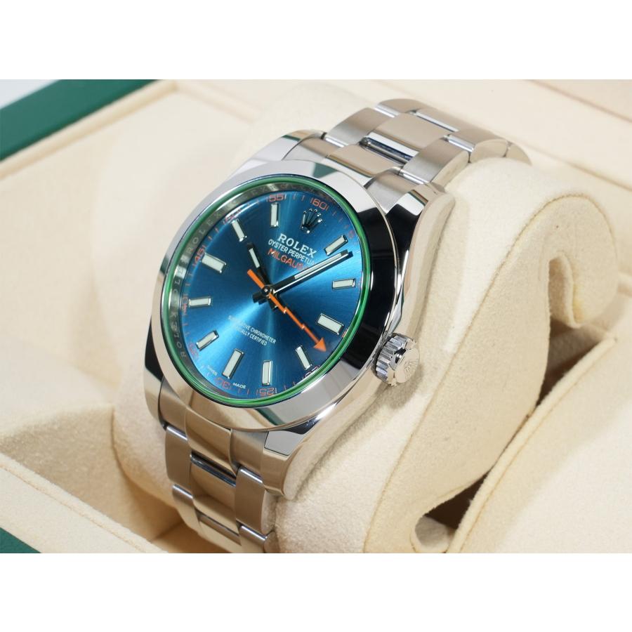 ロレックス ミルガウス Ref.116400GV ステンレススチール Zブルー文字盤 | ミルガウス | 03