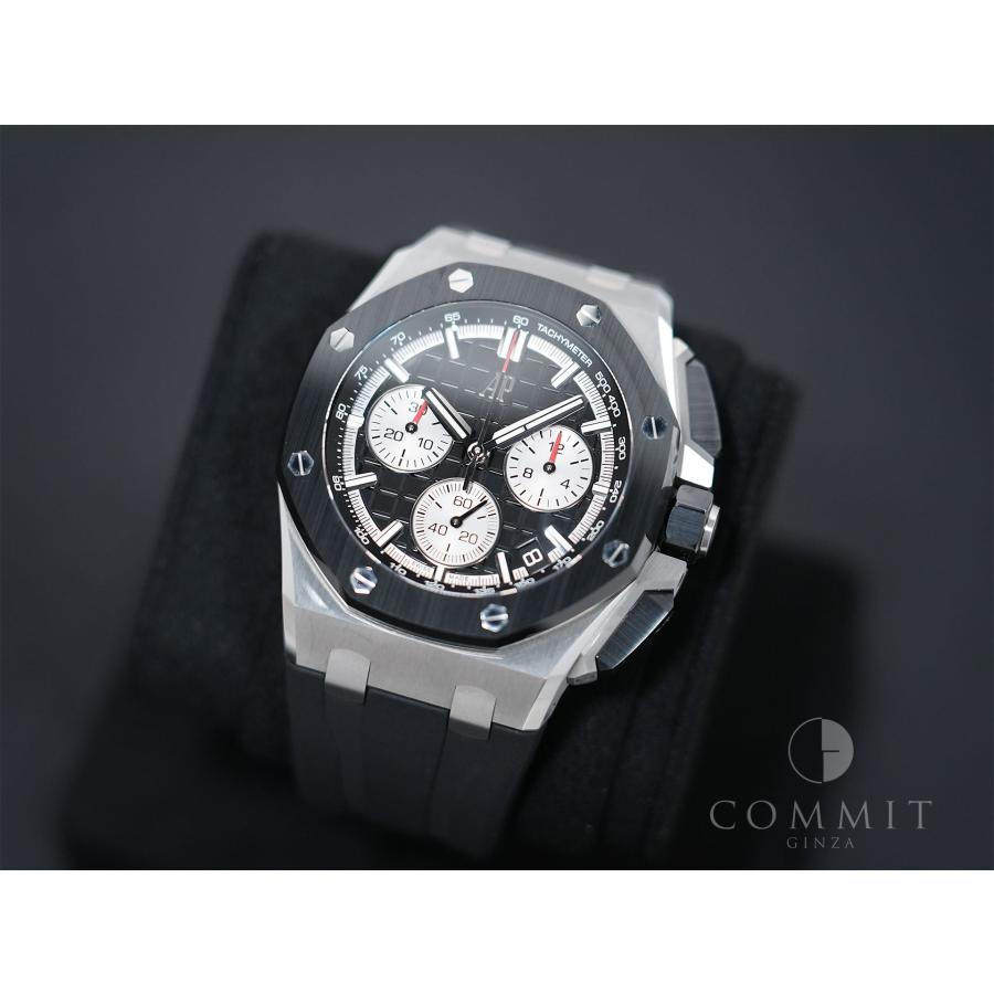 オーデマピゲ ロイヤルオーク オフショア クロノグラフ Ref.26420SO.OO.A002CA.01 ステンレススチール/ブラックセラミック ブラック文字盤 | AUDEMARS PIGUET | 09