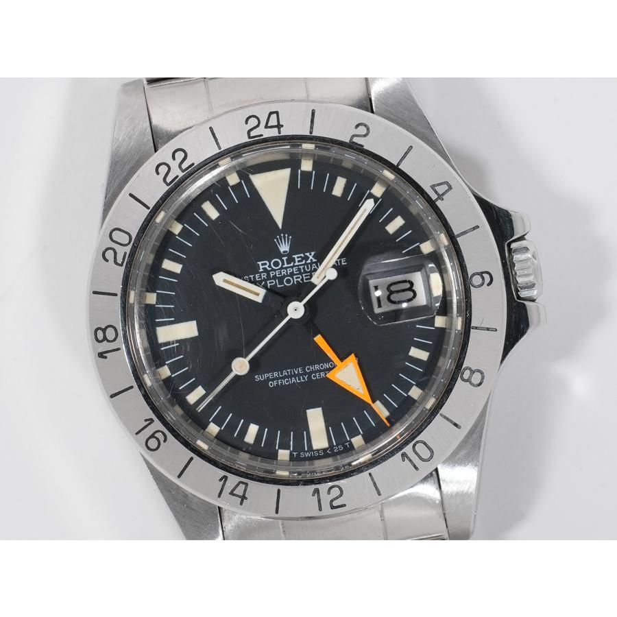 ロレックス エクスプローラーII Ref.1655 ステンレススチール ブラック文字盤 オイスターブレスレット | エクスプローラーII | 02