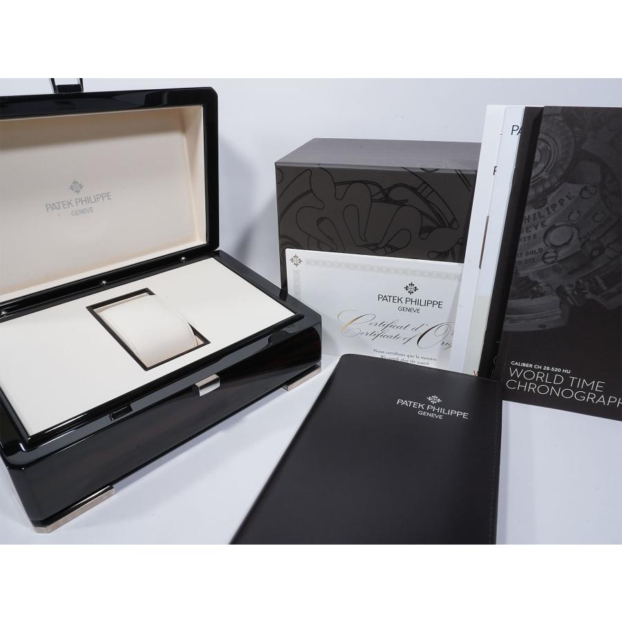 パテックフィリップ コンプリケーション ワールドタイム クロノグラフ Ref.5930G-001 18KWG ブルー文字盤 | PATEK PHILIPPE | 12