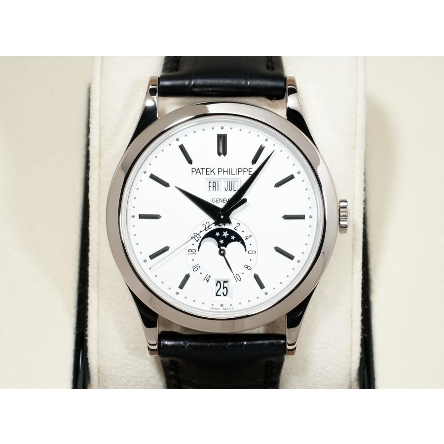 パテックフィリップ アニュアルカレンダー ムーンフェイズ Ref.5396G-011 18KWG シルバー・オパーリン文字盤 | PATEK PHILIPPE | 01
