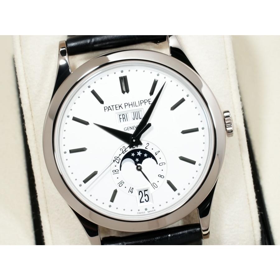 パテックフィリップ アニュアルカレンダー ムーンフェイズ Ref.5396G-011 18KWG シルバー・オパーリン文字盤 | PATEK PHILIPPE | 02