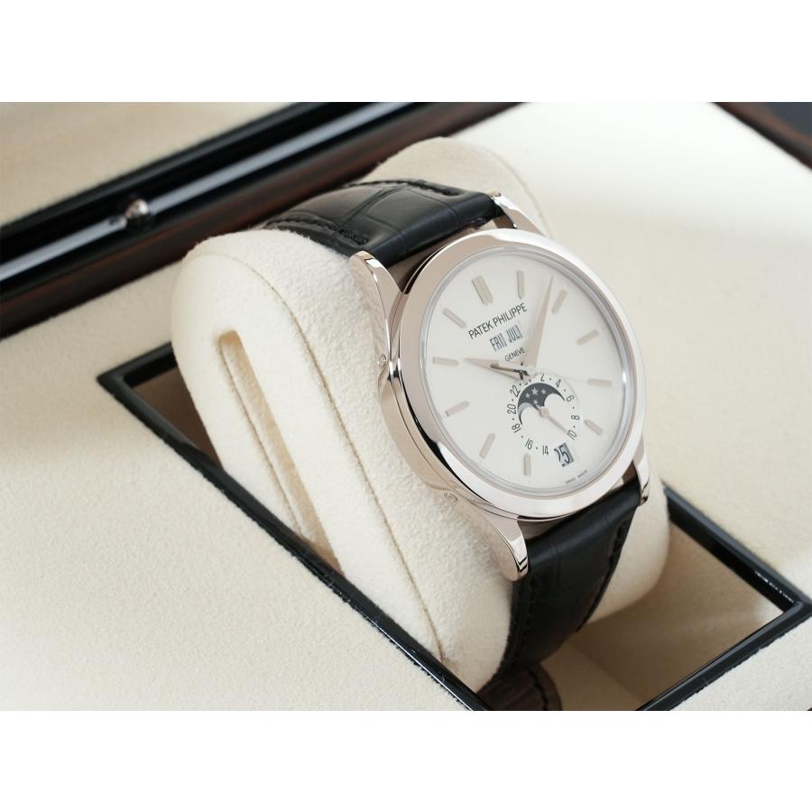 パテックフィリップ アニュアルカレンダー ムーンフェイズ Ref.5396G-011 18KWG シルバー・オパーリン文字盤 | PATEK PHILIPPE | 04