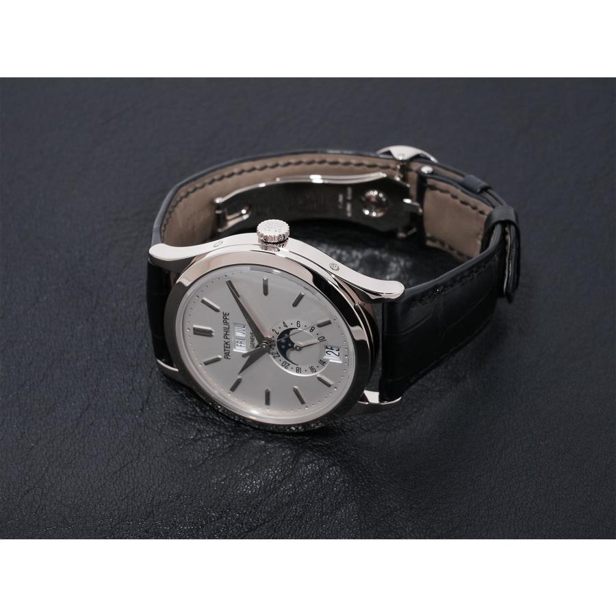 パテックフィリップ アニュアルカレンダー ムーンフェイズ Ref.5396G-011 18KWG シルバー・オパーリン文字盤 | PATEK PHILIPPE | 09