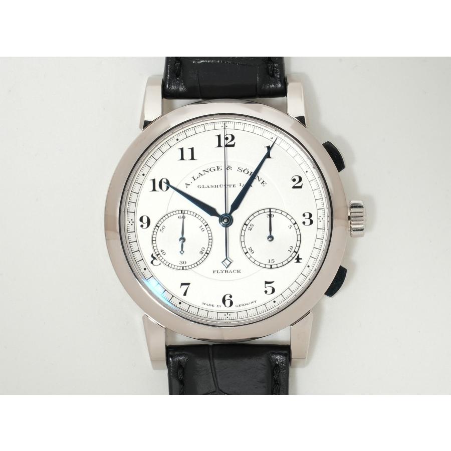 A.ランゲ＆ゾーネ 1815 クロノグラフ Ref.402.026 18KWG シルバー文字盤 | A. LANGE & SOHNE | 01