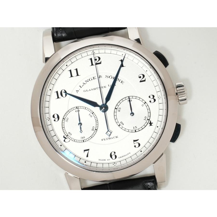 A.ランゲ＆ゾーネ 1815 クロノグラフ Ref.402.026 18KWG シルバー文字盤 | A. LANGE & SOHNE | 02