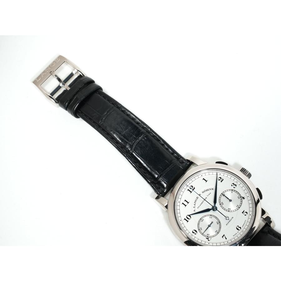 A.ランゲ＆ゾーネ 1815 クロノグラフ Ref.402.026 18KWG シルバー文字盤 | A. LANGE & SOHNE | 08