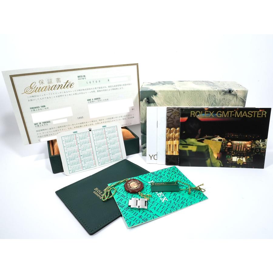 ロレックス GMTマスター Ref.16700 ステンレススチール ブラック文字盤 オイスターブレスレット | GMTマスター | 09