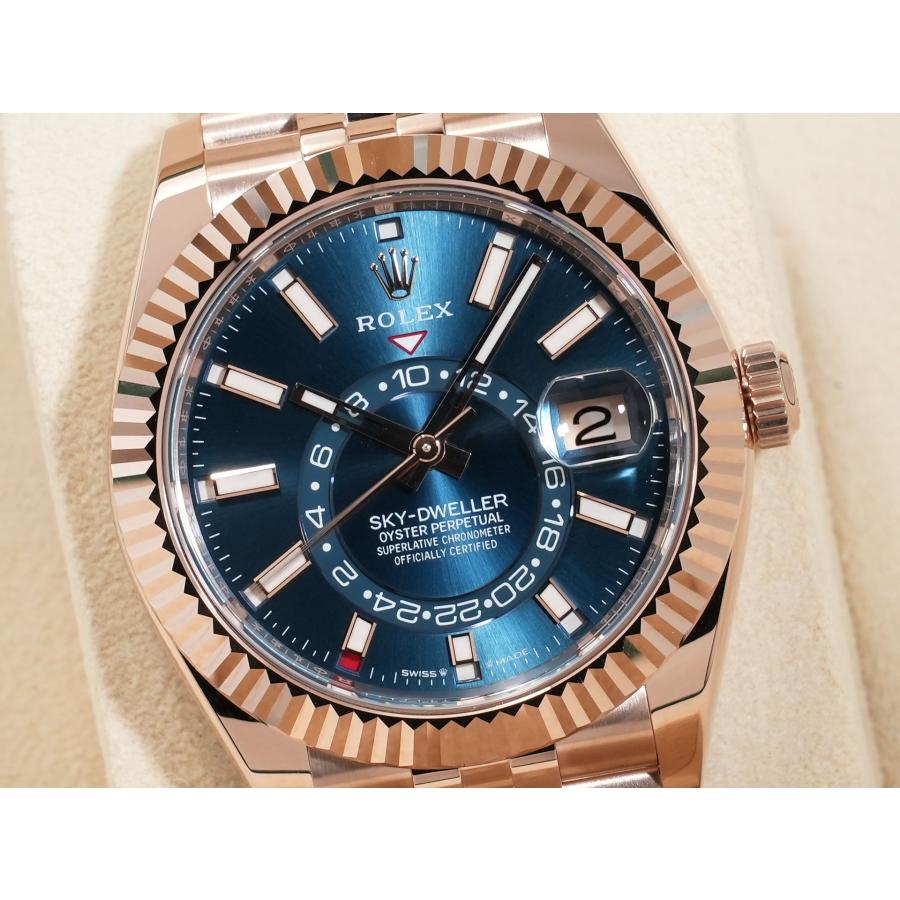 ロレックス スカイドゥエラー Ref.336935 18KERG ブルーグリーン文字盤 ジュビリーブレスレット | スカイドゥエラー | 02
