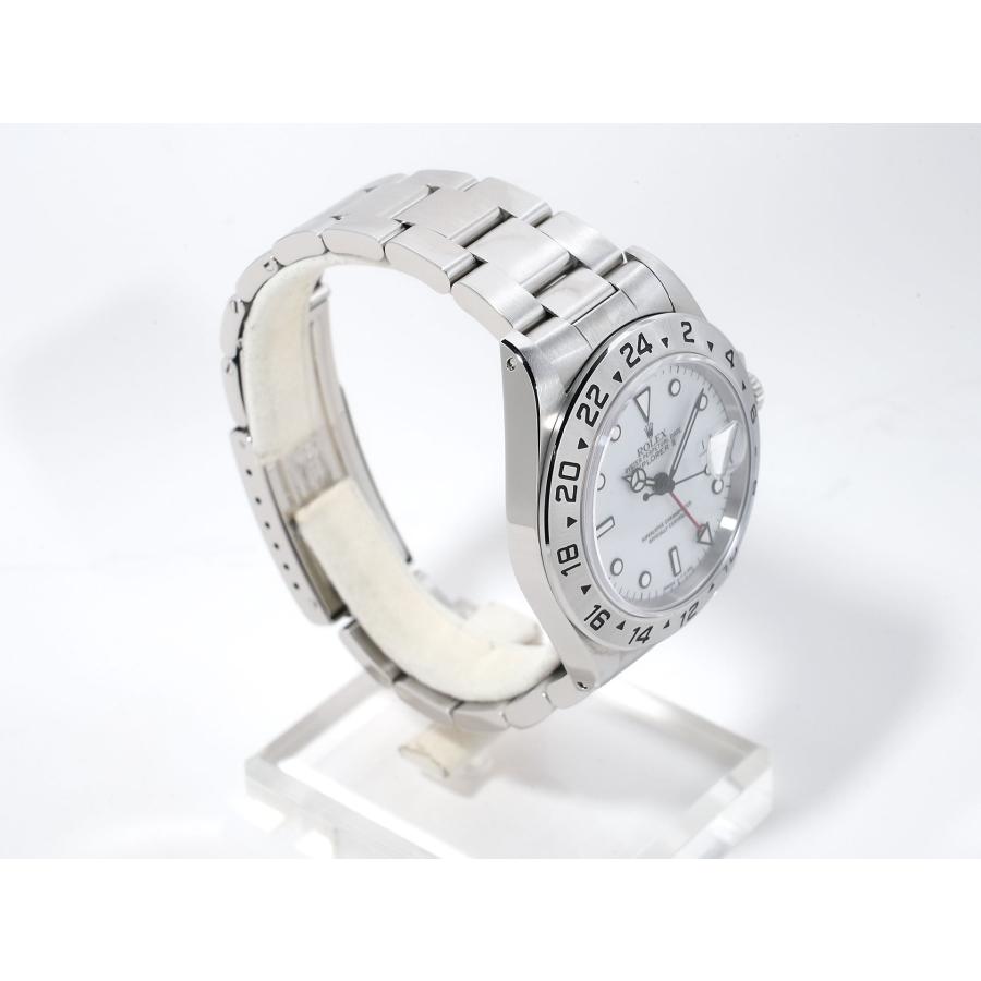 ロレックス エクスプローラーII Ref.16570 ステンレススチール ホワイト文字盤 オイスターブレスレット | エクスプローラーII | 04