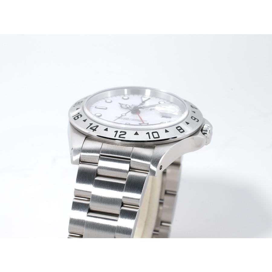 ロレックス エクスプローラーII Ref.16570 ステンレススチール ホワイト文字盤 オイスターブレスレット | エクスプローラーII | 05