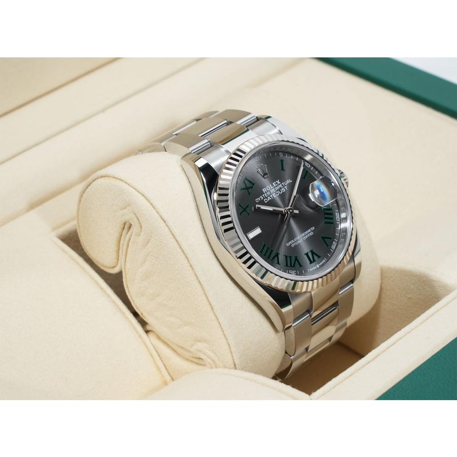 ロレックス デイトジャスト36 Ref.126234 ステンレススチール/ホワイトゴールド スレートローマン文字盤 オイスターブレスレット | デイトジャスト | 04