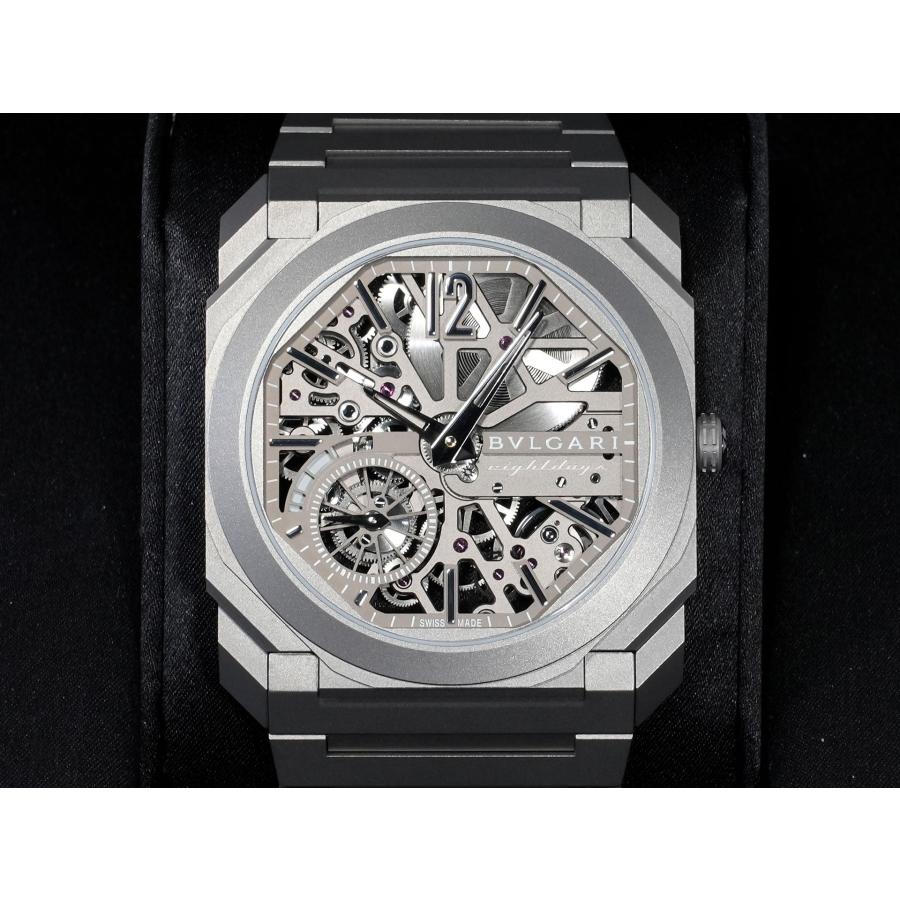 ブルガリ オクト フィニッシモ スケルトン エイトDAYS Ref.103610 チタニウム スケルトン文字盤 | BVLGARI | 01
