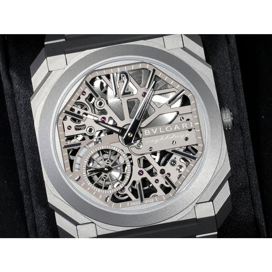 ブルガリ オクト フィニッシモ スケルトン エイトDAYS Ref.103610 チタニウム スケルトン文字盤 | BVLGARI | 02