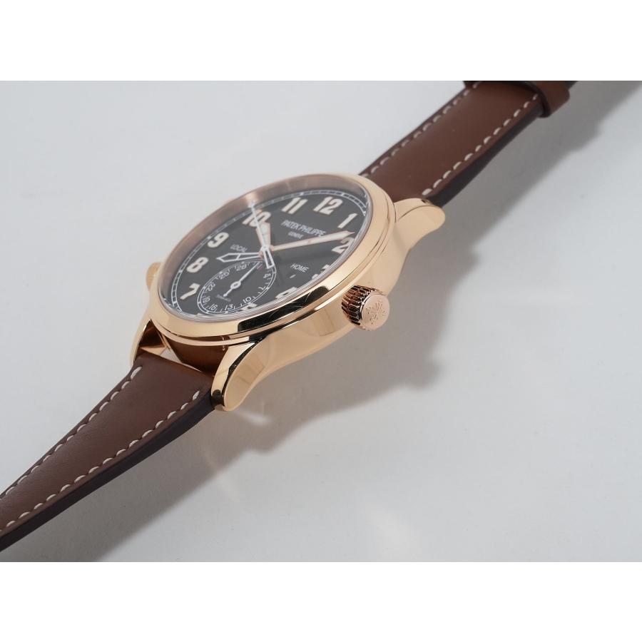 パテックフィリップ カラトラバ パイロット トラベルタイム TIFFANY&CO. Ref.5524R-001 ローズゴールド ブラウン・ソレイユ文字盤 | カラトラバ | 03
