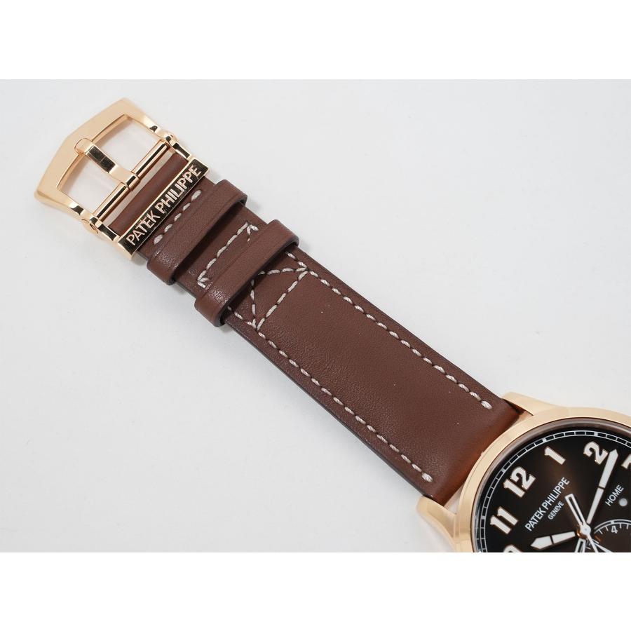 パテックフィリップ カラトラバ パイロット トラベルタイム TIFFANY&CO. Ref.5524R-001 ローズゴールド ブラウン・ソレイユ文字盤 | カラトラバ | 07