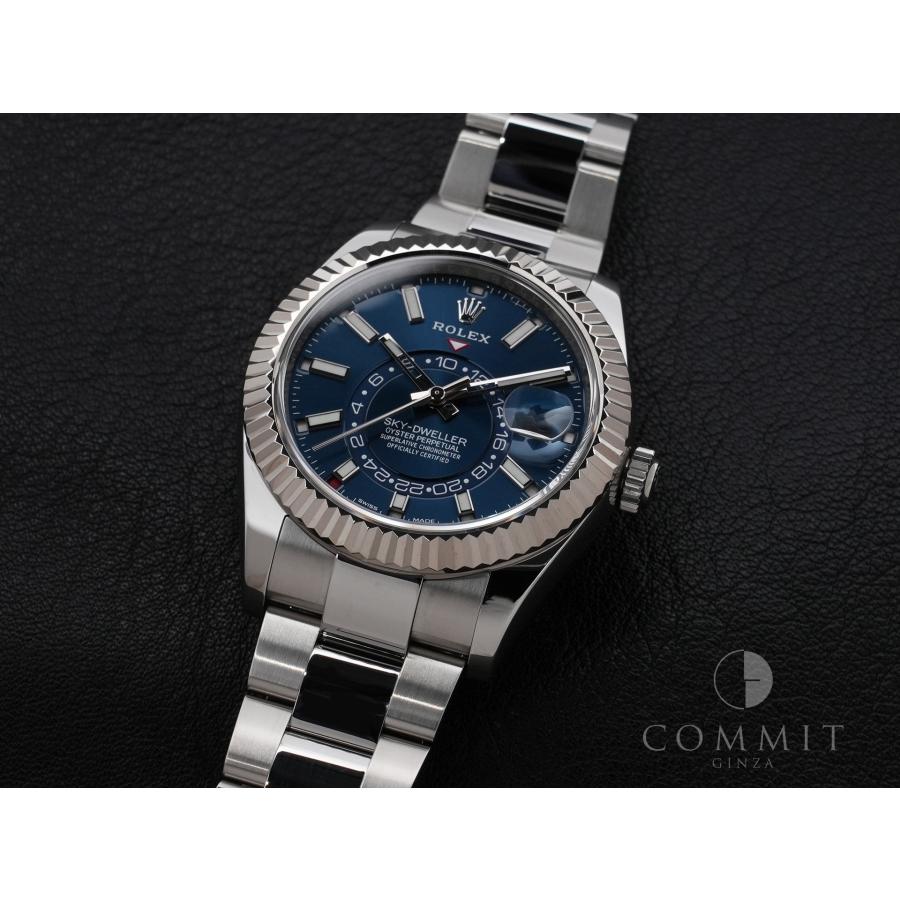 ロレックス スカイドゥエラー Ref.326934 SS/WG ブルー文字盤 オイスターブレスレット | スカイドゥエラー | 10
