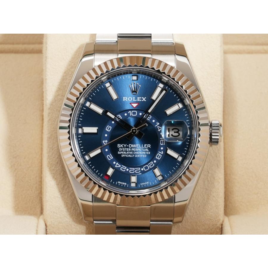 ロレックス スカイドゥエラー Ref.326934 SS/WG ブルー文字盤 オイスターブレスレット | スカイドゥエラー | 01