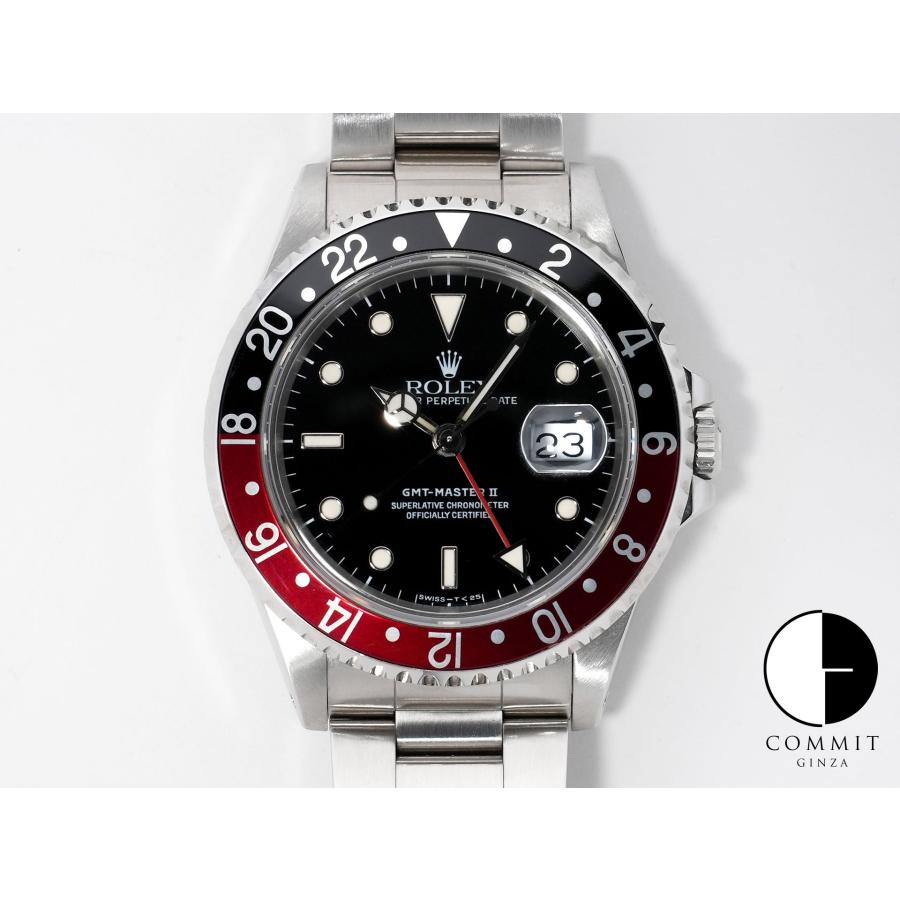 ロレックス GMTマスターII Ref.16710 ステンレススチール ブラック文字盤 オイスターブレスレット | GMTマスター