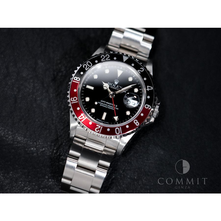 ロレックス GMTマスターII Ref.16710 ステンレススチール ブラック文字盤 オイスターブレスレット | GMTマスター | 10