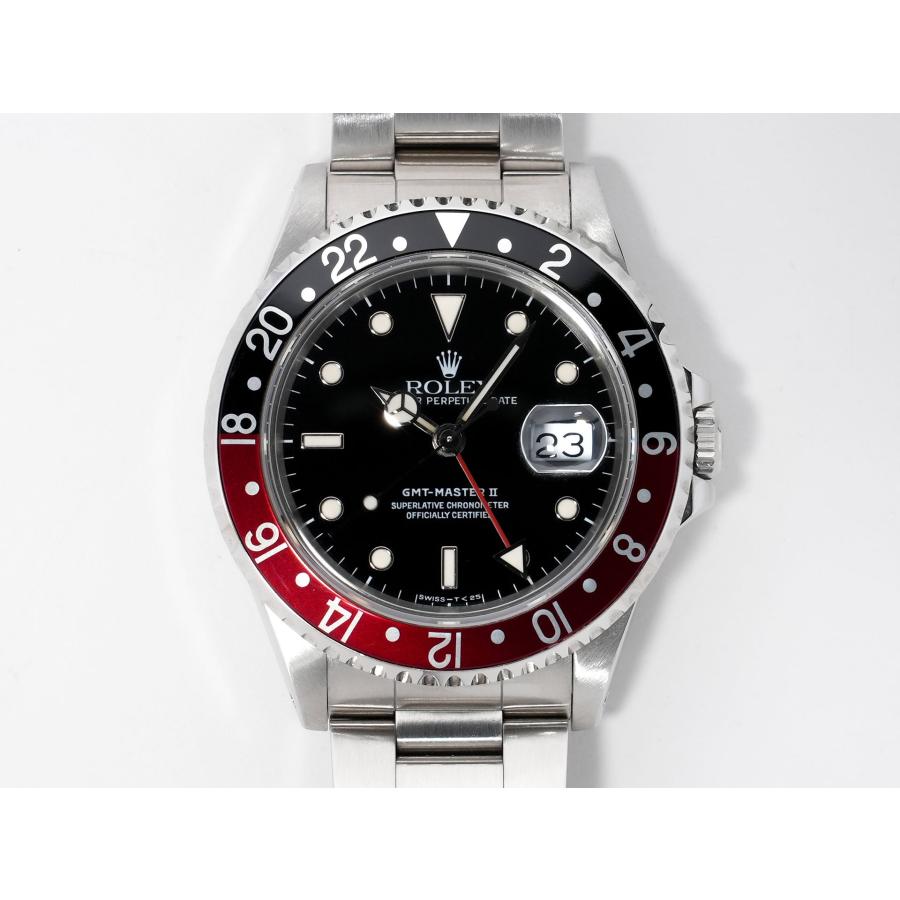 ロレックス GMTマスターII Ref.16710 ステンレススチール ブラック文字盤 オイスターブレスレット | GMTマスター | 01