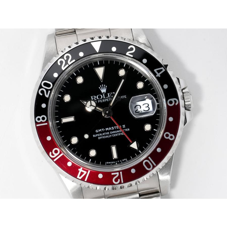 ロレックス GMTマスターII Ref.16710 ステンレススチール ブラック文字盤 オイスターブレスレット | GMTマスター | 02