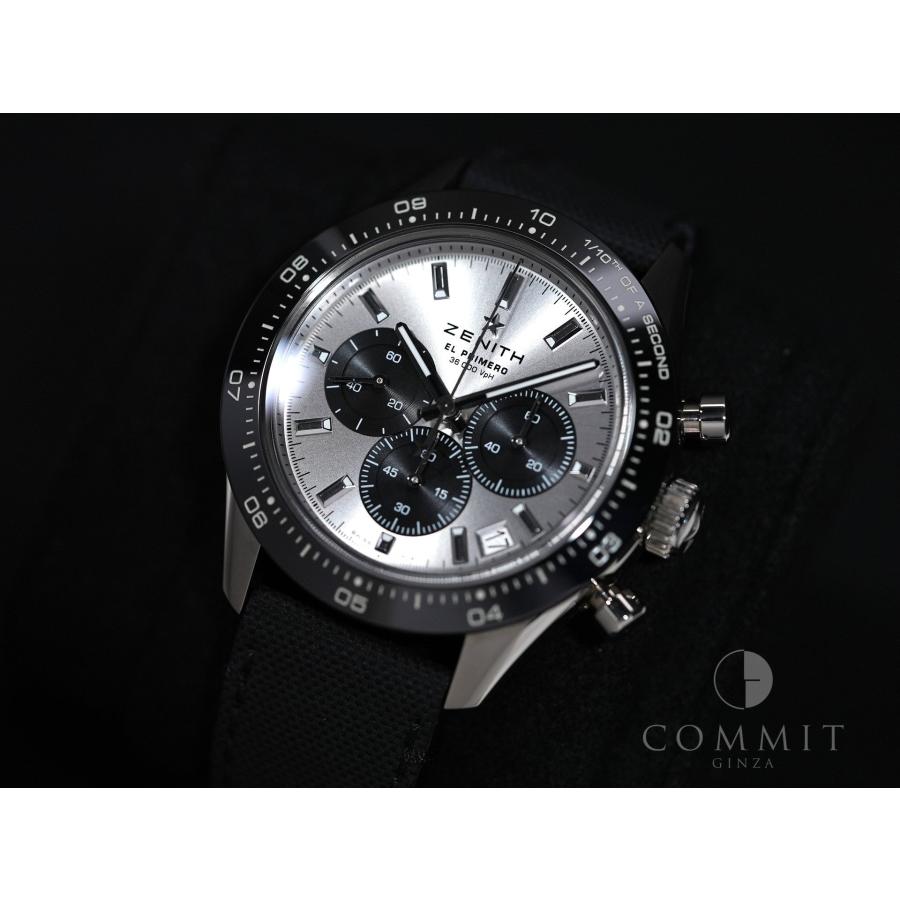 ゼニス クロノマスター スポーツ Ref.65.3102.3600/01.C920 ホワイトゴールド シルバー文字盤 | ZENITH（時計） | 09