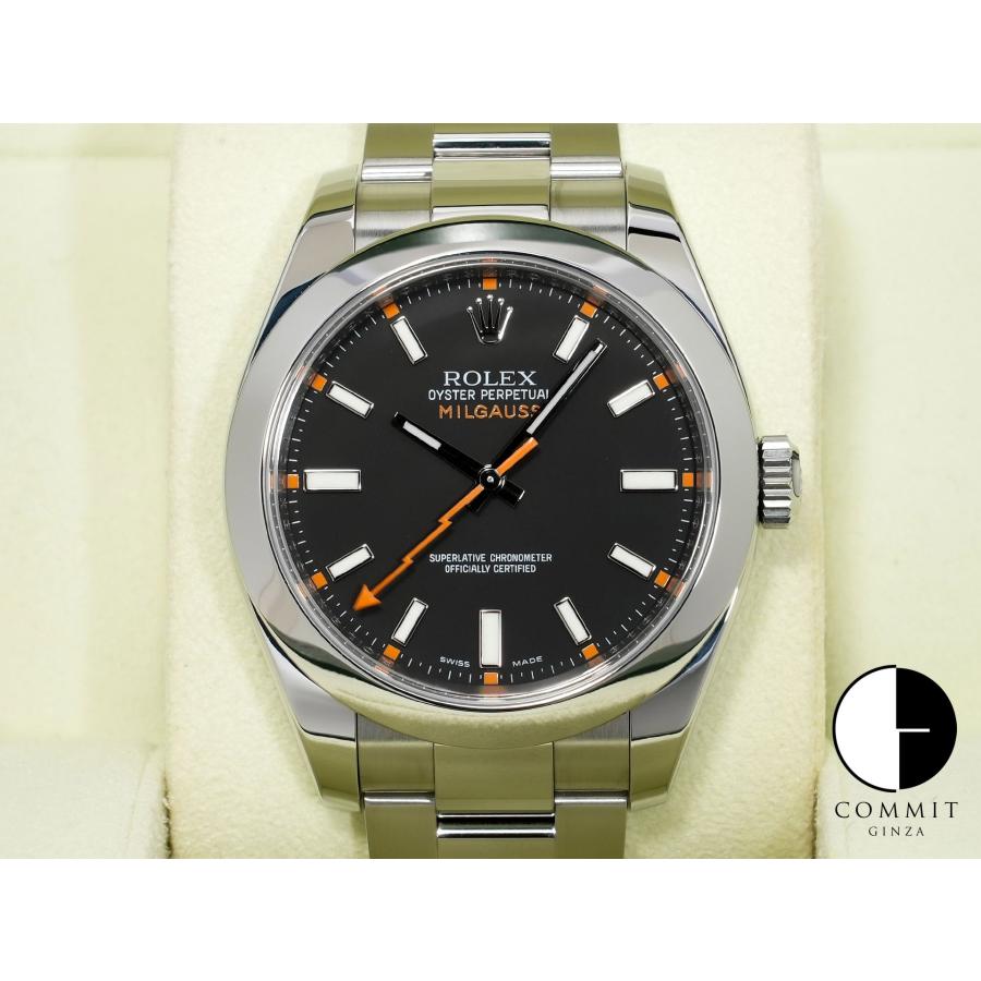 ロレックス ミルガウス Ref.116400 ステンレススチール ブラック文字盤 | ミルガウス
