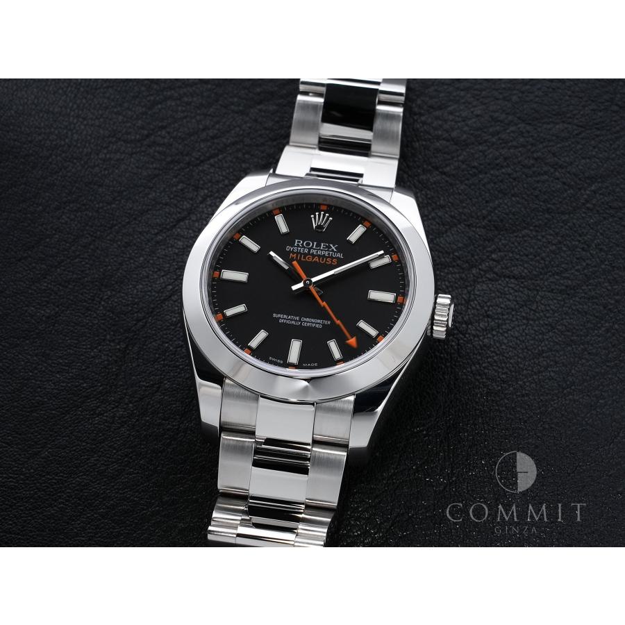 ロレックス ミルガウス Ref.116400 ステンレススチール ブラック文字盤 | ミルガウス | 10